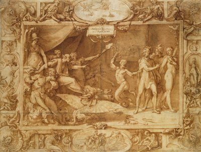 Apollo being led astray, c.1572 by Federico Zuccaro